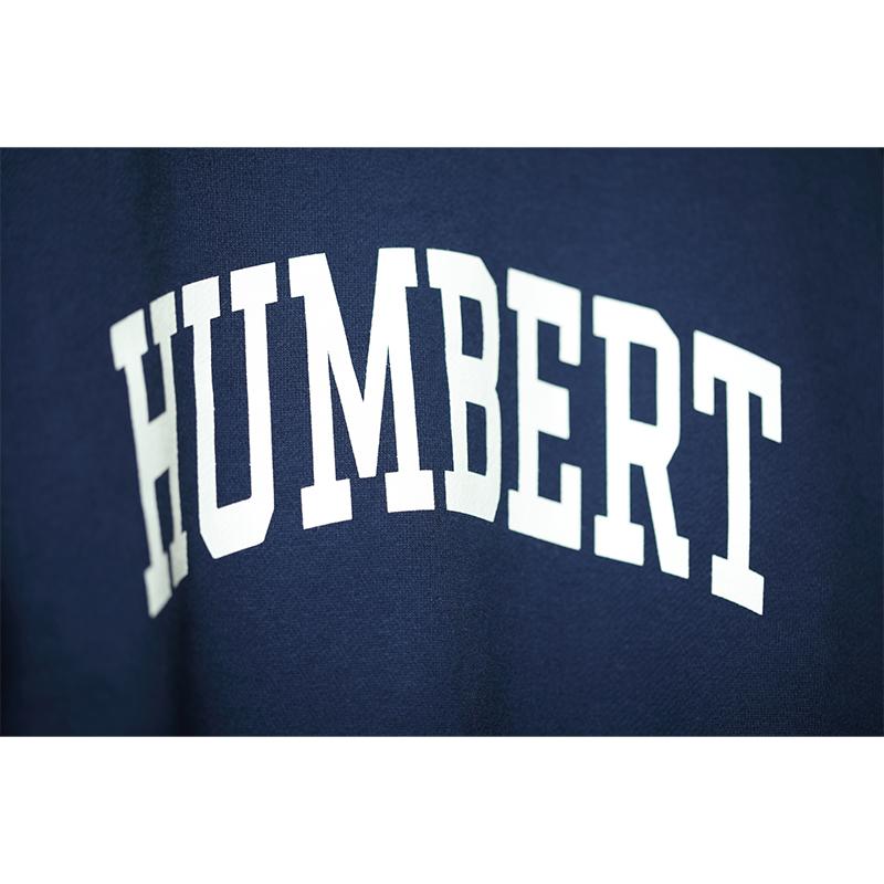 カレッジ風ロゴトレーナー ネイビー | ハンバート ハンバート（HUMBERT 