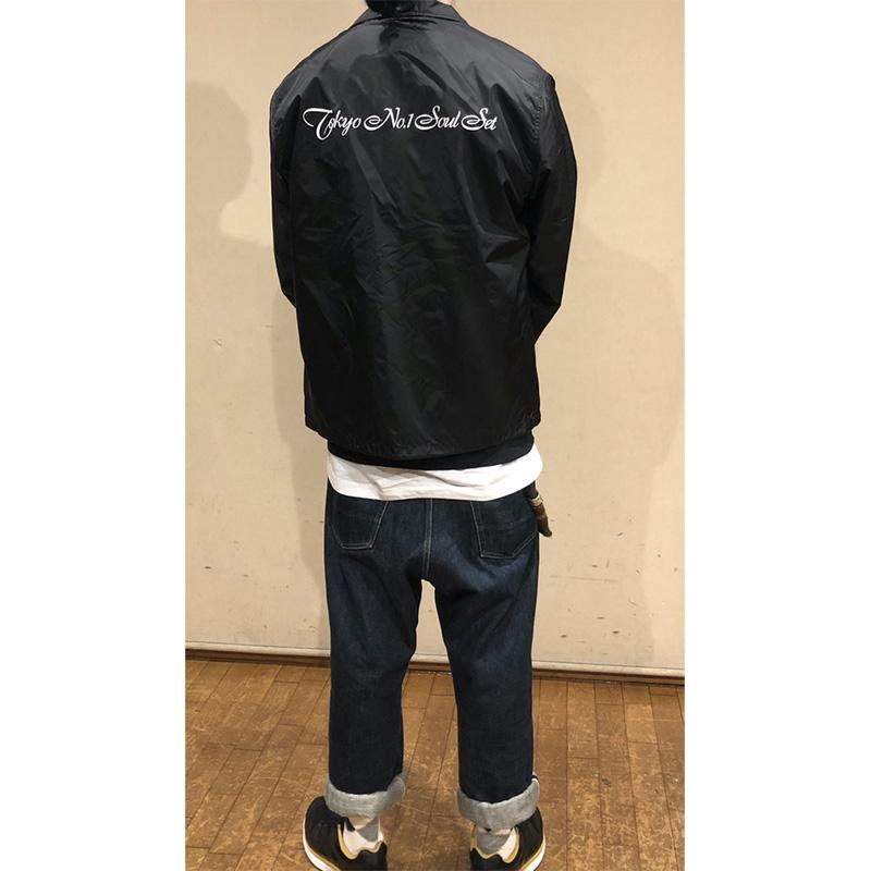 フッ素系撥水裏面☆新品☆com  flight COACH jacket コーチジャケット黒