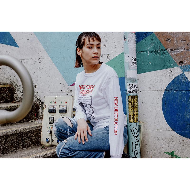 New Destruction Long Sleeve T Shirt Yugo Yugo Space Shower Store スペシャストア