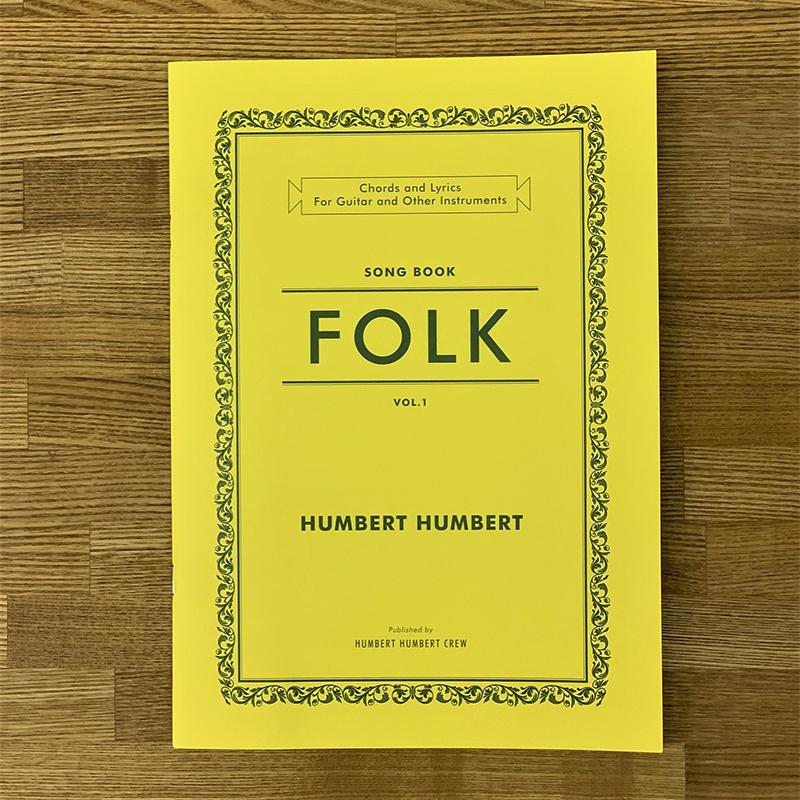 コードブック Song Book Folk Vol 1 ハンバート ハンバート Humbert Humbert Space Shower Store スペシャストア