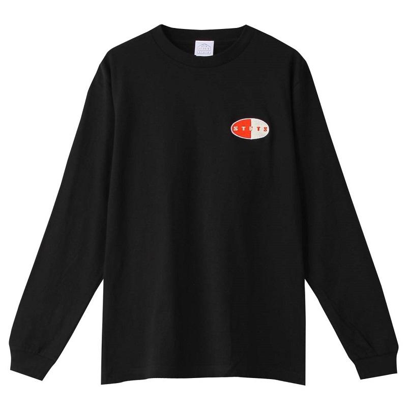 Long Sleeve Tee BLACK | STUTS（STUTS） | SPACE SHOWER STORE