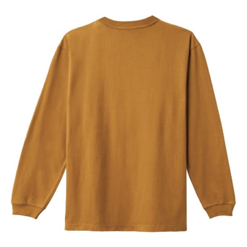丈夫な私たち ロングスリーブTシャツ キャメル | ハンバート