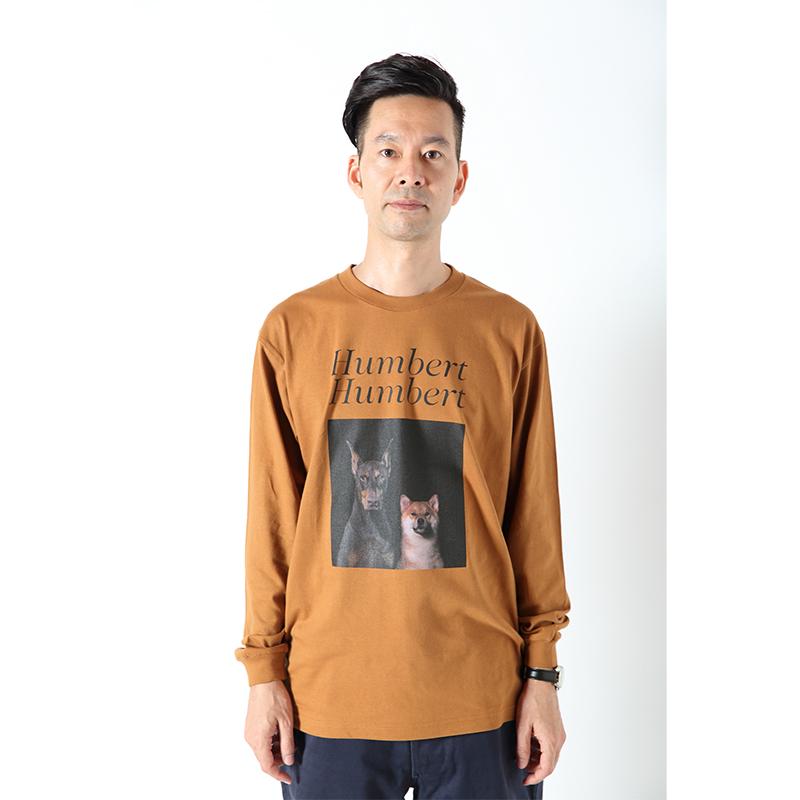 丈夫な私たち ロングスリーブTシャツ キャメル | ハンバート