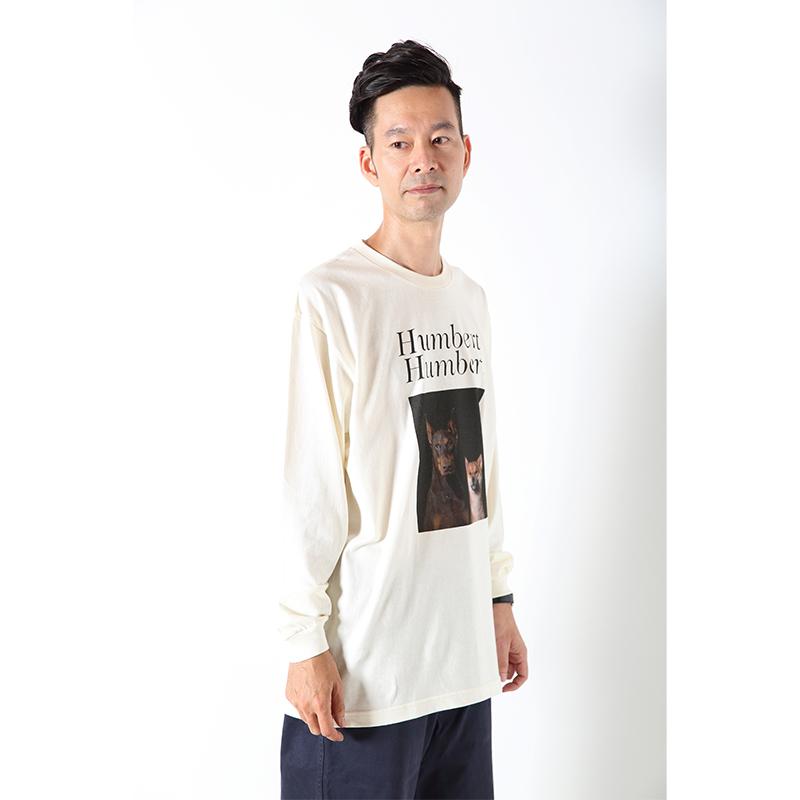 丈夫な私たち ロングスリーブTシャツ アイボリー | ハンバート