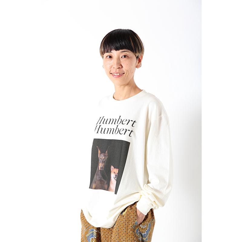 丈夫な私たち ロングスリーブTシャツ アイボリー | ハンバート 