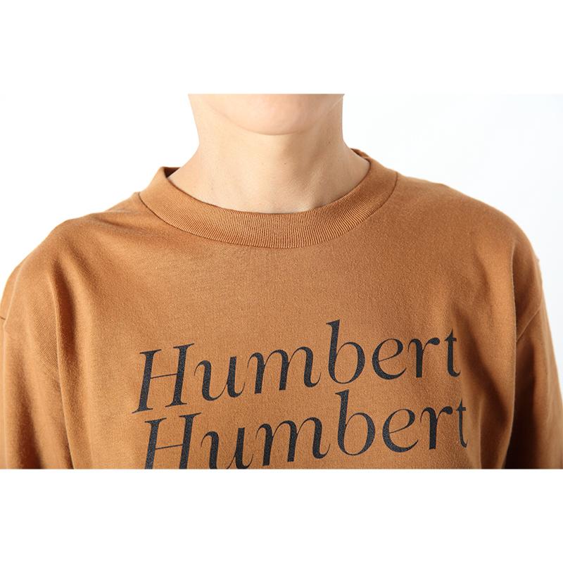 丈夫な私たち ロングスリーブTシャツ キャメル | ハンバート ハンバート（HUMBERT HUMBERT） | SPACE SHOWER  STORE（スペシャストア）