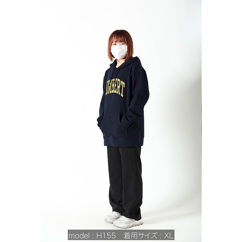 カレッジ風ロゴパーカー2022 グレー | ハンバート ハンバート