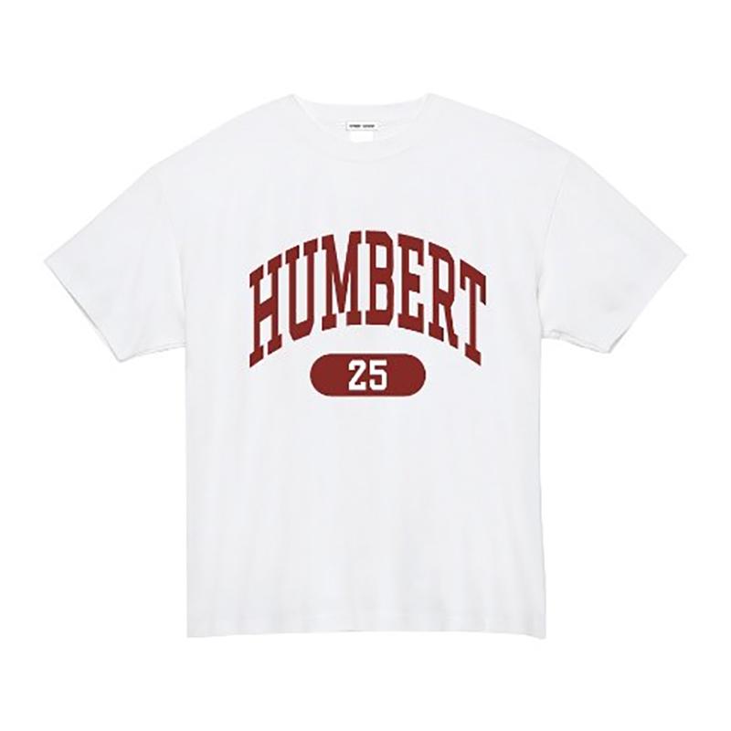 カレッジロゴTシャツ25th記念限定デザイン ホワイト | ハンバート ...