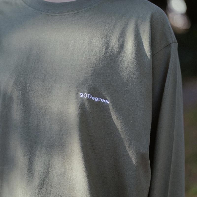 90 Degrees LONG SLEEVE TEE | STUTS（STUTS） | SPACE SHOWER STORE