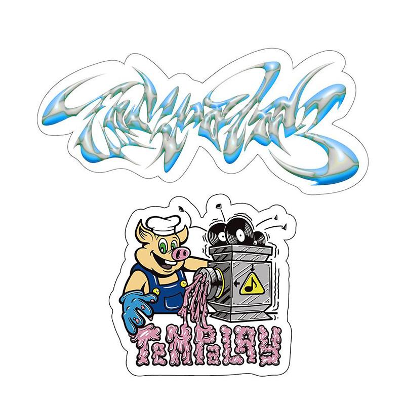 悪酔 Hoodie Smoke Purple | Tempalay（Tempalay） | SPACE