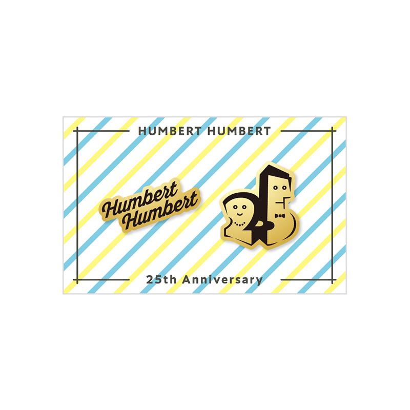 25thAnniversary ピンバッジ2個セット | ハンバート ハンバート