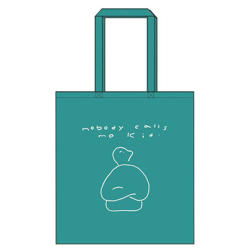 nobody calls me kid. TOTE BAG Emerald | KID FRESINO（KID FRESINO 