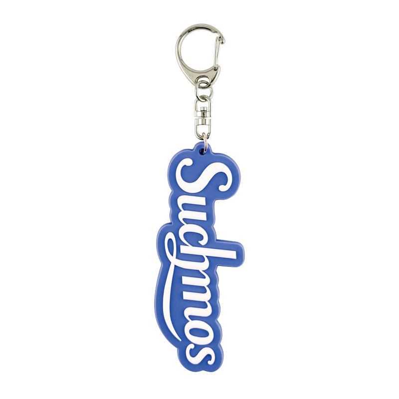 Logo Rubber Keychain Blue Purple | Suchmos（Suchmos） | SPACE