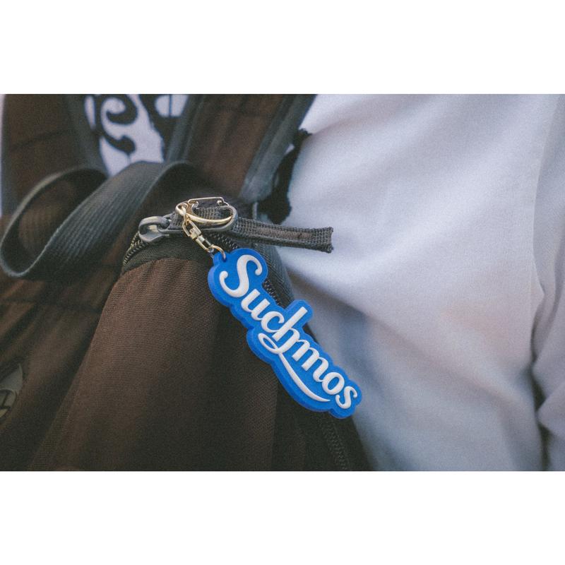 Logo Rubber Keychain Blue Purple | Suchmos（Suchmos） | SPACE