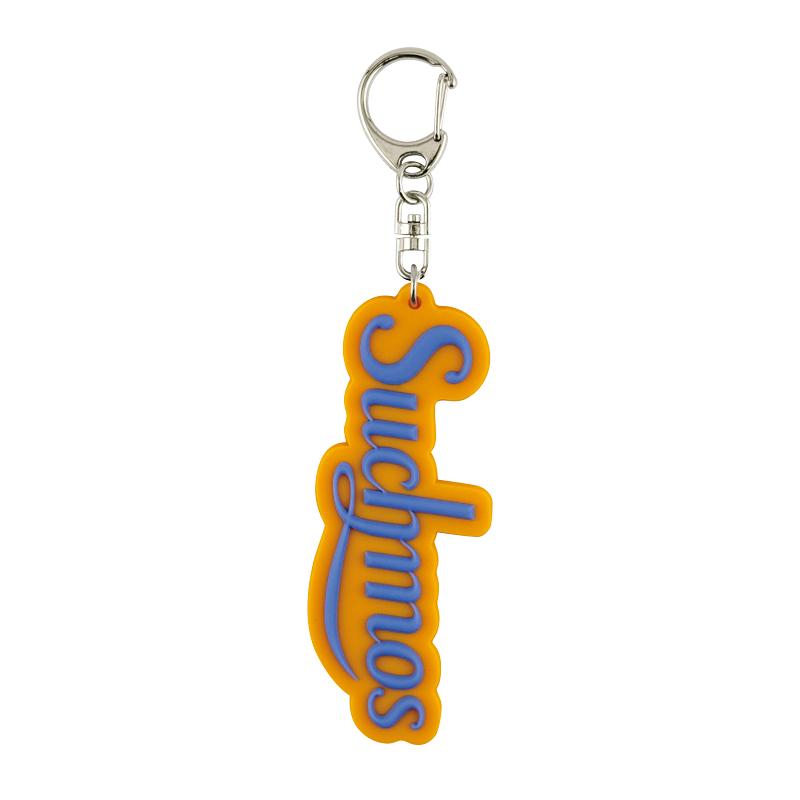 Logo Rubber Keychain Orange | Suchmos（Suchmos） | SPACE SHOWER