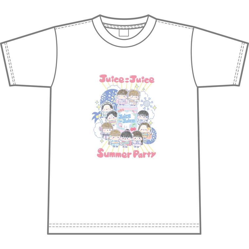 Summer Party T-shirt【遠藤彩加里描き下ろしイラスト】 | Juice=Juice