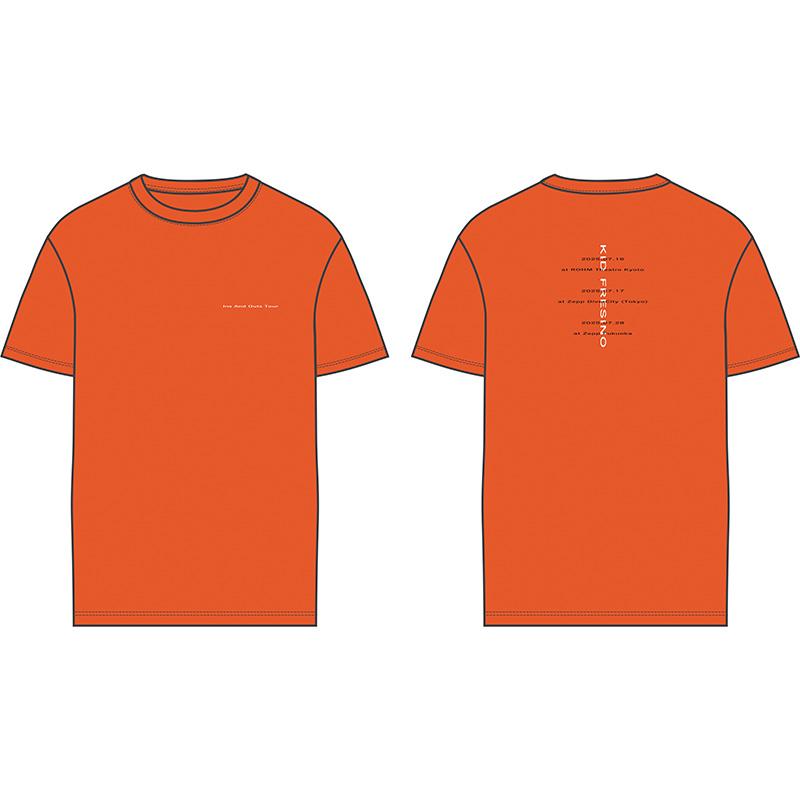 カネコアヤノ×KID FRESINO Tシャツ Ins And Outs Tour T-SHIRTS | KID FRESINO（KID FRESINO