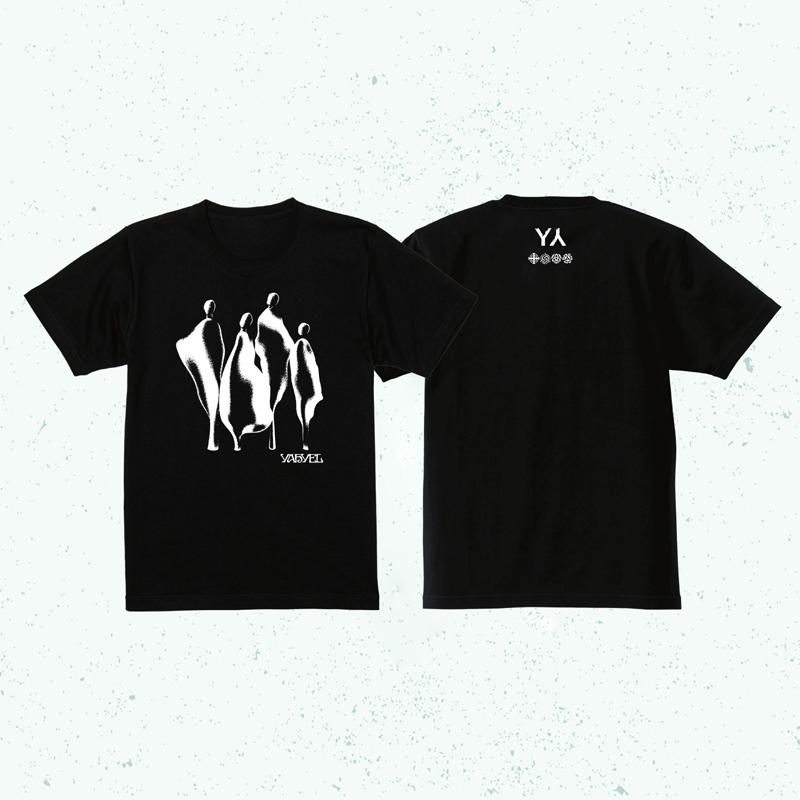 Four/Elements” T shirt Black | yahyel（yahyel） | SPACE SHOWER