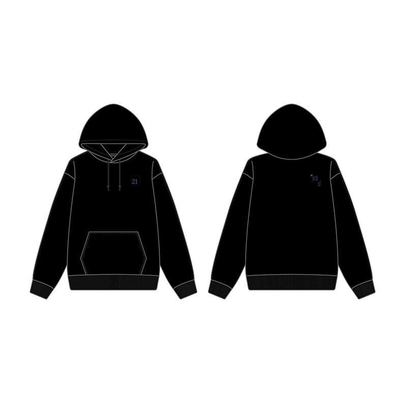 21 Hoodie Black | KID FRESINO（KID FRESINO） | SPACE SHOWER STORE