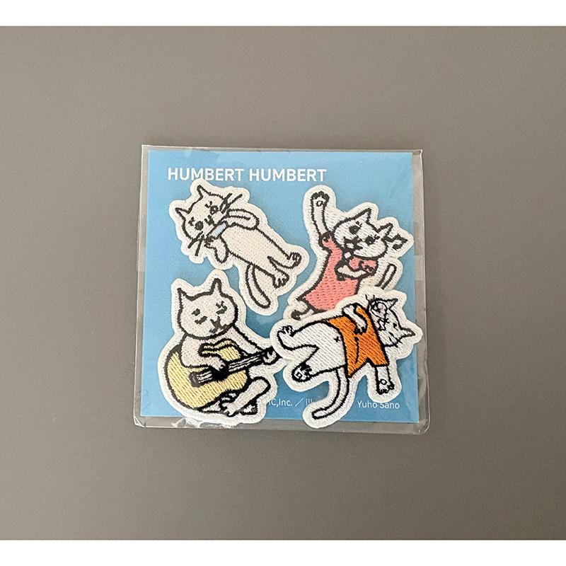 ゆうほネコ ワッペン 4種セット | ハンバート ハンバート（HUMBERT