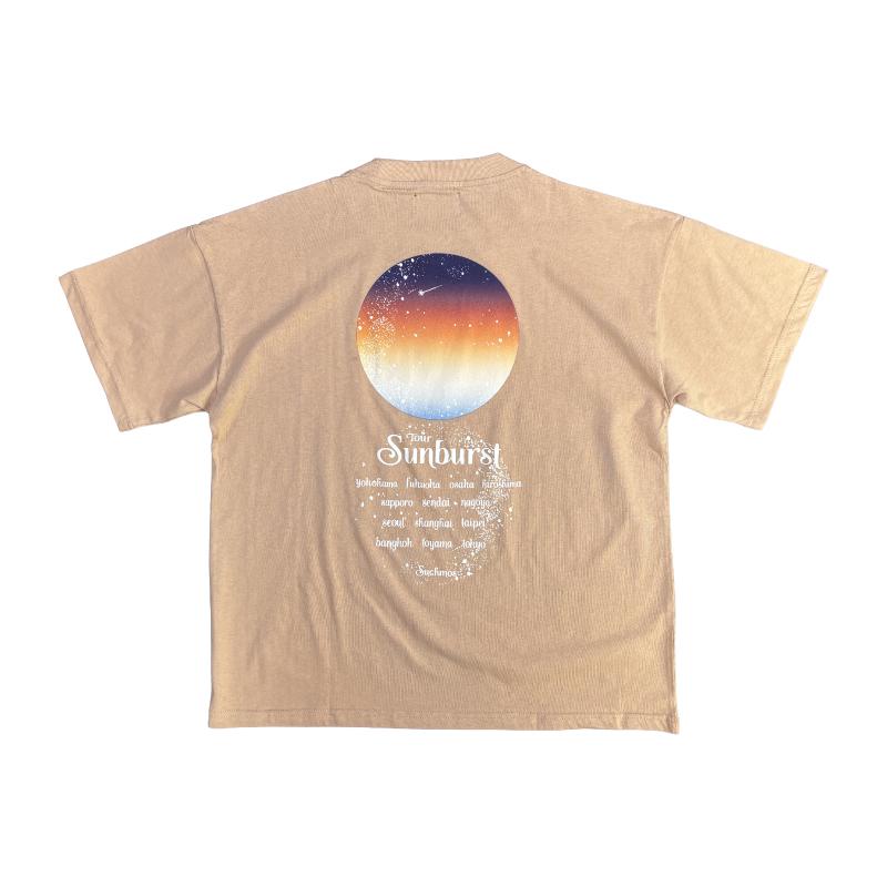 Sunburst Tour Tee Desert | Suchmos（Suchmos） | SPACE SHOWER STORE