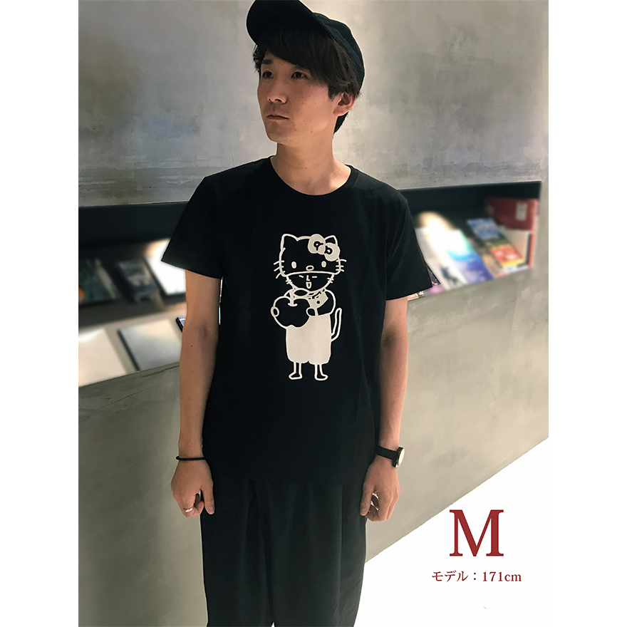 ハローキティ Tシャツ 黒 Mサイズ-