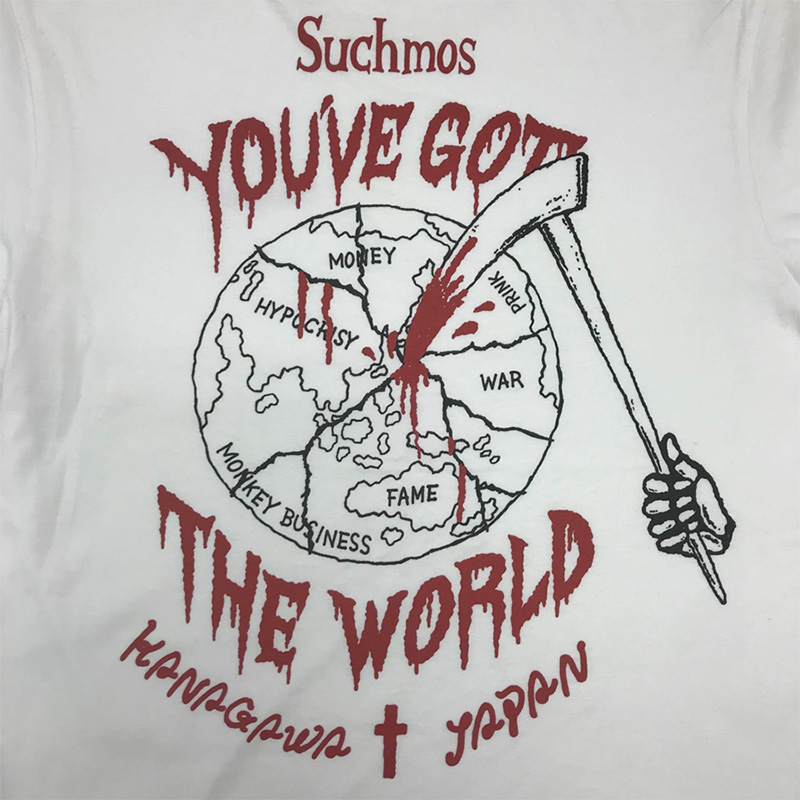 YOU'VE GOT THE WORLD Tシャツ白 | Suchmos（Suchmos） | SPACE