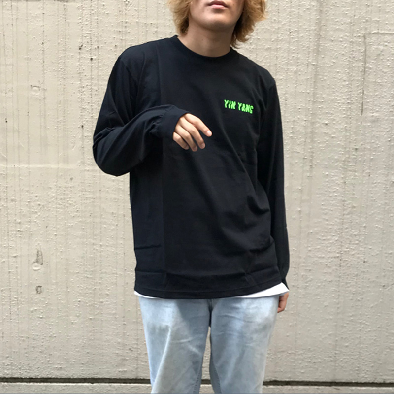 YIN YANG TEE 黒 | Suchmos（Suchmos） | SPACE SHOWER STORE