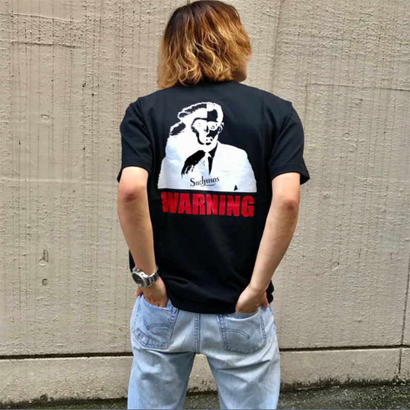 ANYMAL TEE Designed by YUGO. ブラック | Suchmos（Suchmos） | SPACE SHOWER  STORE（スペシャストア）