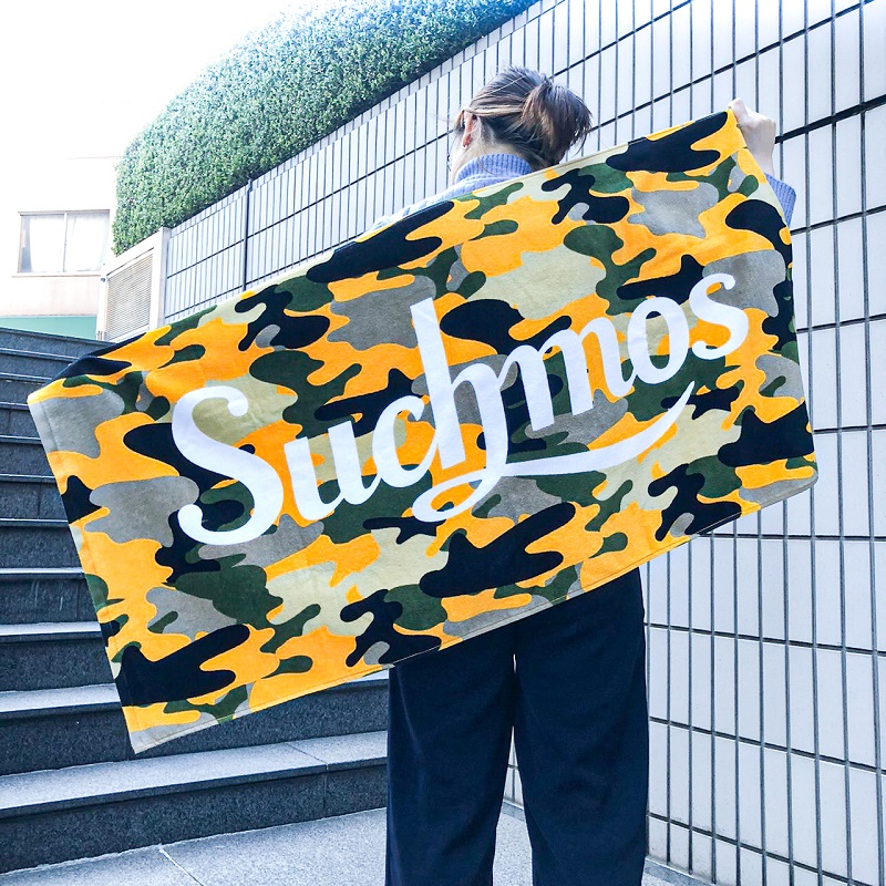 黄カモフラ】バスタオル | Suchmos（Suchmos） | SPACE SHOWER STORE