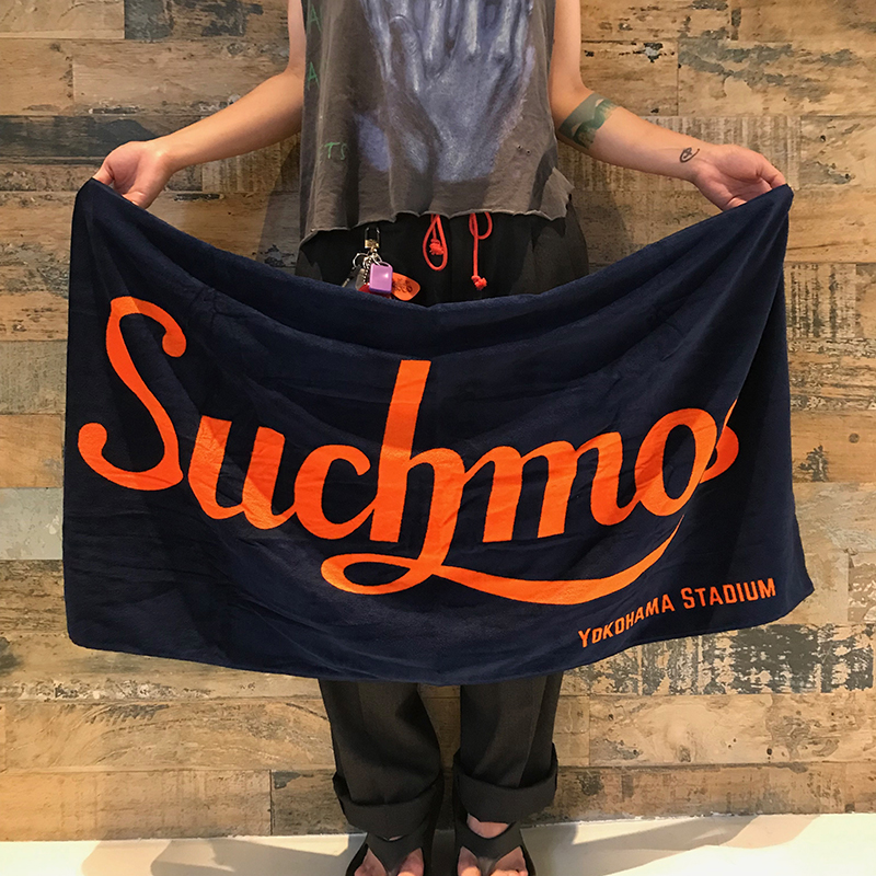 バスタオル 紺オレンジ Suchmos Suchmos Space Shower Store スペシャストア