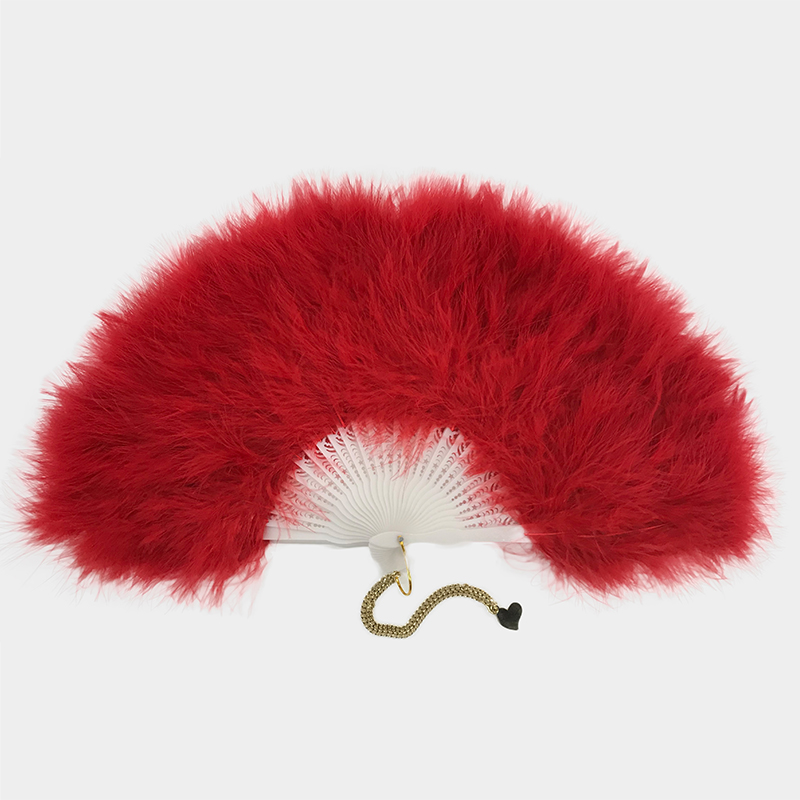 オリジナル チャーム付ジュリ扇【赤】 | ベッド・イン（Bed In