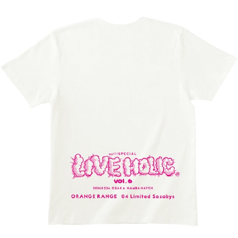 LIVE HOLIC Vol.6イベントオフィシャルTシャツホワイト | SPACE SHOWER